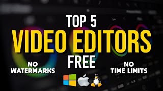 Top 5 Best FREE VIDEO EDITING Software [upl. by Federica]