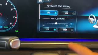 How to program MercedesBenz GLE 2020 to 2024 Easy entryExit seat and steering wheel easy exit seat [upl. by Vokay810]