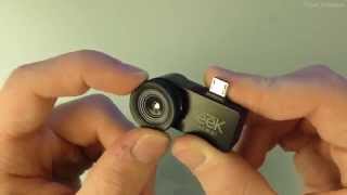 Review of the Seek Thermal Camera Late 2015 [upl. by Allisan]