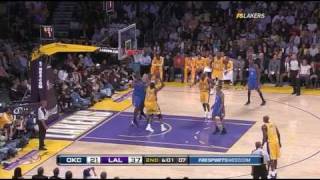 Relive Final 241 WILD ENDING Lakers vs Thunder 2010 Playoffs 🔥🚨 [upl. by Ruperto14]