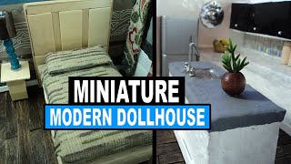 Miniature Modern Dollhouse Designs [upl. by Nilrah]