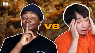 I CHALLENGED UNCLE ROGERS FRIED RICE RECIPE [upl. by Tharp]