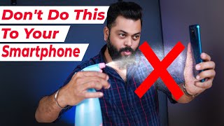 How To Clean Your Smartphone Effectively ⚡⚡⚡ DIY Phone Sanitization Tips And Tricks [upl. by Kerin455]