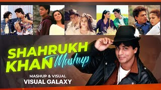 Shah Rukh Khan Mashup  Visual Galaxy  SRK Mashup  Bollywood Lofi  90s SRK Mashup [upl. by Gilletta425]