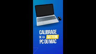 Calibre la batterie de ton PC ou MAC [upl. by Ainig303]