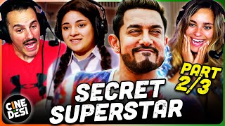 SECRET SUPERSTAR Movie Reaction Part 23 Zaira Wasim  Meher Vij  Aamir Khan  Raj Arjun [upl. by Lail]