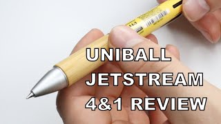 uniball JETSTREAM 4 and 1 pen pencil review [upl. by Miehar999]