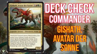 Commander Deck  Deutsch Gishath Avatar der Sonne  Deck Check  MTG  Magic Mana [upl. by Corinna]