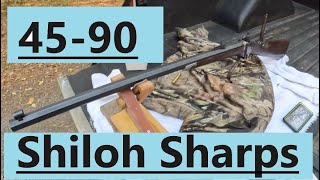 4590 Sharps Rifle Shiloh Sharps [upl. by Wyndham556]