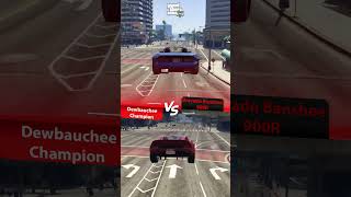 Banshee 900R 🆚 Dewbauchee Champion  GTA V [upl. by Bryn]