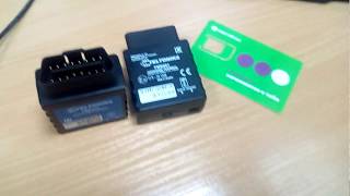 Teltonika FMB001 FMB010 FM3001 OBD II трекер как подключить питание для прошивки настройки [upl. by Clorinde]