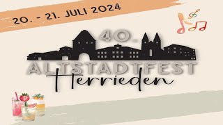 40 Altstadtfest  Dank an alle Helfer [upl. by Dion]