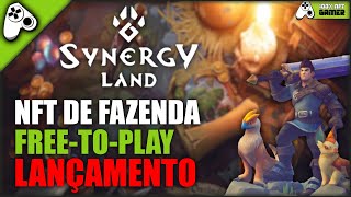 SYNERGY LAND  NOVO JOGO NFT DE FAZENDA GRATUITO PARA JOGAR E GANHAR [upl. by Alis]