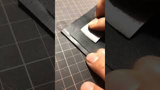 ASMR Leather Work 😍 leatherbelt crlaft asmr [upl. by Adniles]