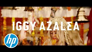 Iggy Azalea with HP Connected Music  9th July [upl. by Deane]