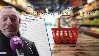 Ron Jans  Boodschappenlijst 2024 [upl. by Luwana]