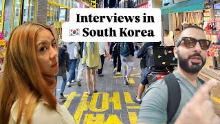 Interviews in South Korea  One of The Countries with the Most Pressure to Be Young and Beautiful [upl. by Viridis]