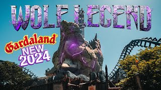 provo la NOVITÀ 2024 di GARDALAND  WOLF LEGEND [upl. by Evelina]