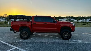 Rough Country 6 inch lift 2022 Nissan Frontier  Initial thoughts and overview [upl. by Ahsiryt539]