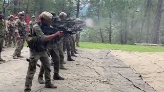 Para SF and US army joint Firing drill  Ex Vajra Prahar  IWI Tavor [upl. by Epp]