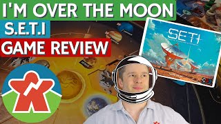 SETI  Board Game Review  Im Over The Moon [upl. by Paddie]