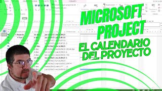 Tutorial Microsoft Project sencillo paso a paso el calendario del proyecto [upl. by Carthy776]