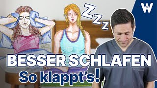 Einschlafprobleme So klappts bei Schlaflosigkeit 5 effektive Wege um einzuschlafen [upl. by Vikky622]