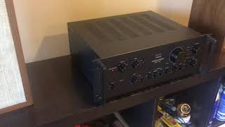 Sansui AU717 Integrated Amp [upl. by Caesar]