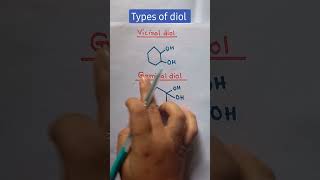 Diol Geminal and Vicinal ORGANIC CHEMISTRY shorts youtubeshorts viral chemistry viral tricks [upl. by Alyce]