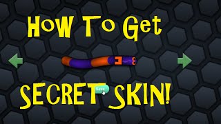 Slitherio SECRET SKIN AND HOW TO GET IT [upl. by Jermyn]