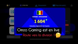 Live de Omzo Gaming Route vers la division 1 [upl. by Middlesworth658]