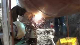 Pipeline Welding  42 Inch TieIn [upl. by Attelrac212]