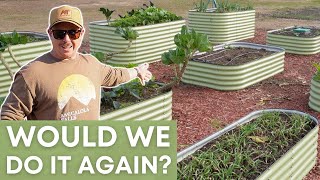 Our Raised Bed Gardening Journey Lessons Learned [upl. by Cherise]