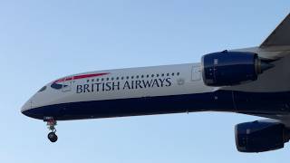 British Airways Airbus A3501041 lands at Las Vegas  GXWBS [upl. by Denny111]