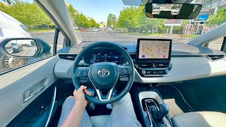 Toyota Corolla Sedan Facelift 2024 Test Drive POV [upl. by Hey]