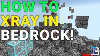 How To XRay in Minecraft Bedrock [upl. by Otilopih]