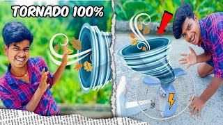 How to make a tornado out of paper  make a homemade tornado  😱 how do you make a paper tornado [upl. by Merrel]