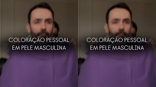 COLORAÇÃO PESSOAL atendimento em homem VERÃO FRIO [upl. by Lauraine76]