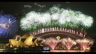 MIRA el espectacular SHOW DE FUEGOS ARTIFICIALES en Sídney para dar la bienvenida al Año Nuevo [upl. by Zzahc417]