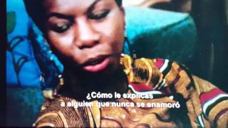 Nina Simone miedo amor libertad subtitulado español [upl. by Isidore]