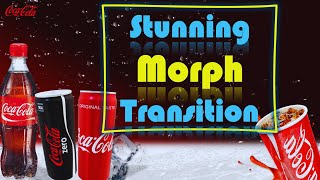 Stunning Coca Cola Morph Transition in PowerPoint 🤩🎬✨ shorts powerpoint morphtransition [upl. by Ahsit]