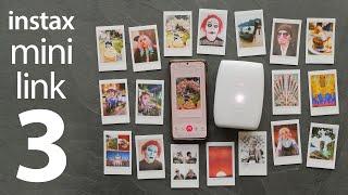 INSTAX mini Link 3 REVIEW best phone printer [upl. by Edgerton]