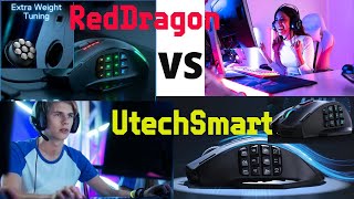 Gaming Mouse Reviews  RedDragon M908 VS UtechSmart Venus Pro And The Winner Is [upl. by Tirrag356]