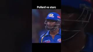 ipl pollard vs mitchellstarc fight [upl. by Nava832]