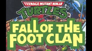 Retro Découverte Tortue Ninja Fall of foot Clan [upl. by Anomis663]