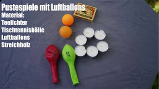 Pustespiele mit Luftballons [upl. by Becket]