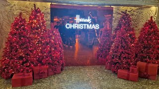 Harrods Shopping for Christmas [upl. by Robbi925]