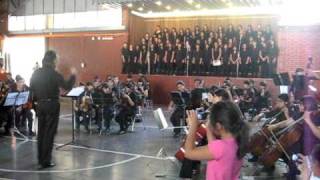 Coro Carmela Carvajal junto a OJdP  Himno Ccp [upl. by Ag]