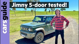 Suzuki Jimny 5door 2024 review Baby 4WD goes XL to give offroaders on a budget more choice [upl. by Eihcra]