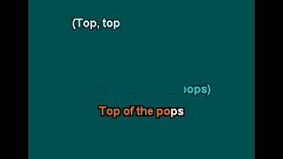 The Smithereens  Top Of The Pops Karaoke Version [upl. by Mera]